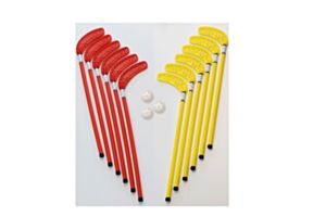 Set unihockey bastoni + palline, s05134