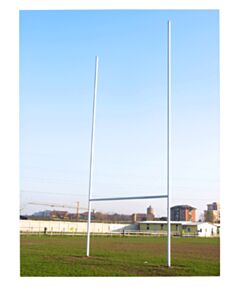 Coppia porte da rugby in alluminio. s05142
