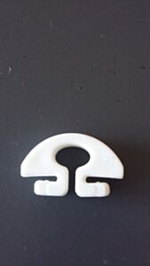 Serie 100 ganci reggirete modello schiacciato, Barret, SC1051