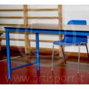 Tavolo per giudici basket, con bordatura antinfortunistica, Morale Sport, b696/1