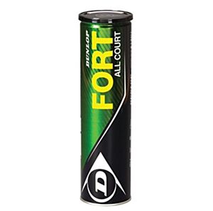 Tubo singolo da 4 palle tennis, Dunlop