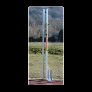 Impianto pallavolo in acciaio zincato mm.70 con bussole, Morale Sport, v703/t