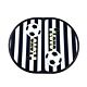 FITFEET Soccer Mania, tappetino personalizzato BIANCO/NERO, in microfibra